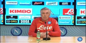 Napoli-Genk, Carlo Ancelotti