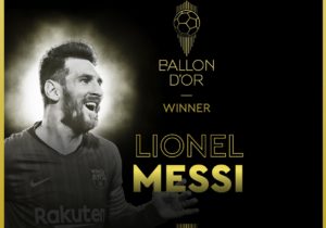 Lionel Messi, Pallone d Oro 2019