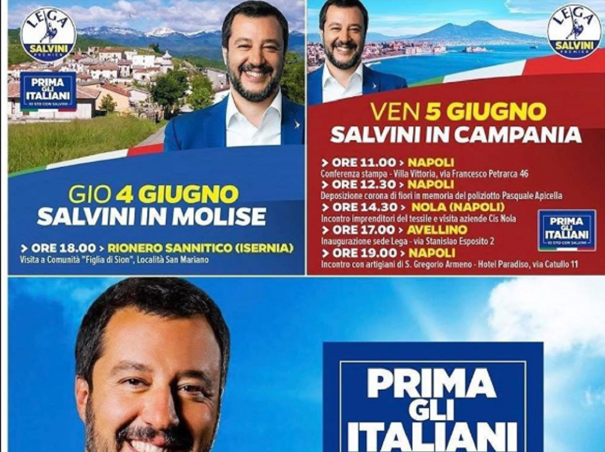 Salvini Etna
