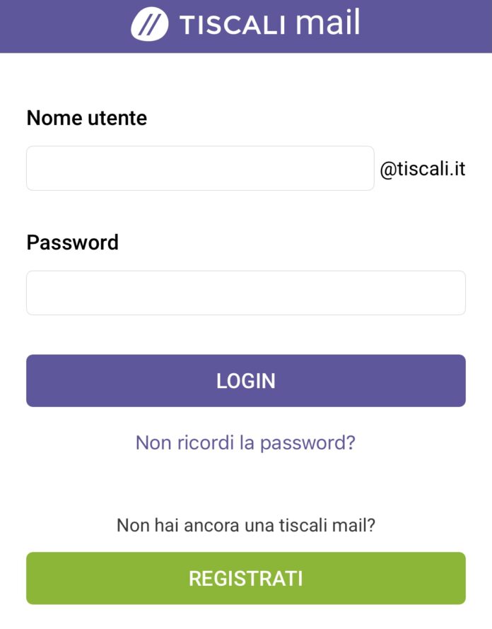 mail di tiscali