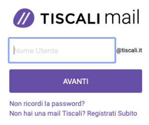 Tiscali mail login