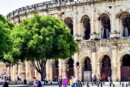 anfiteatro di Nimes al posto del Colosseo
