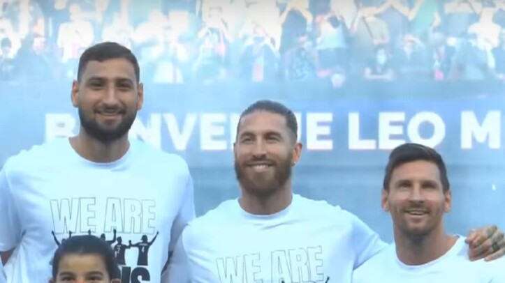 Psg, Messi, Donnarumma, Sergio Ramos