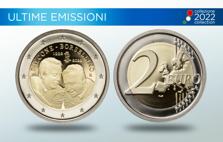 Falcone e Borsellino-moneta due euro
