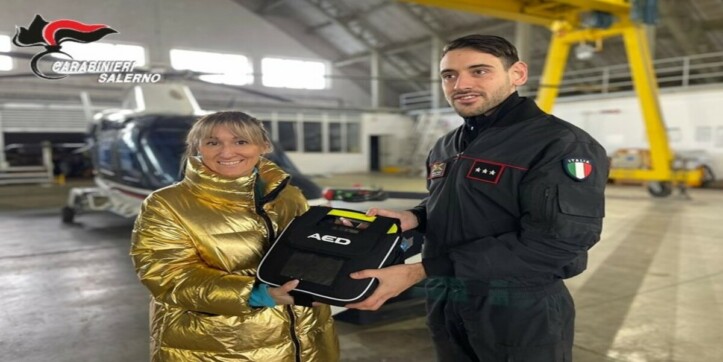 Pontecagnano, la Cartesar Spa dona defibrillatore ai Carabinieri