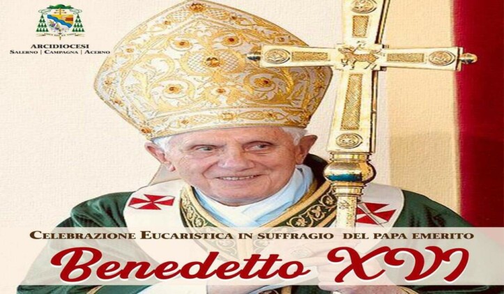Salerno, celebrazione eucaristica in suffragio del Papa emerito (1) (1)