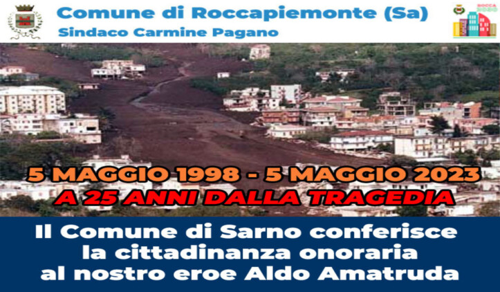 Roccapiemonte ricorda la tragedia di Sarno 25 anni fa la tragica alluvione (1)