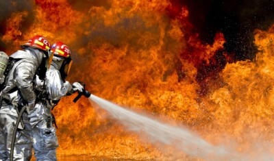 vigili del fuoco incendio Milano