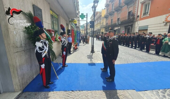 Carabinieri Pagani, cerimonia in ricordo del Tenente dei Carabinieri Marco Pittoni