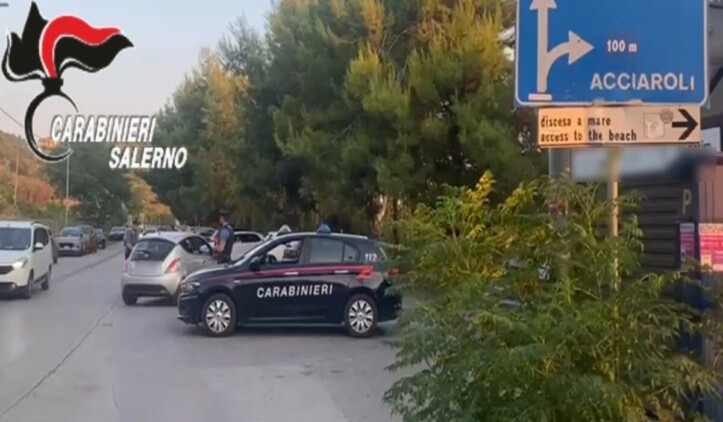 Acciaroli controlli antidroga Carabinieri