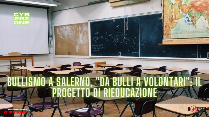Bullismo a Salerno, Da bulli a volontari il progetto di rieducazione