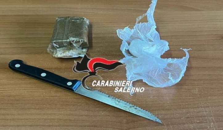 Carabinieri droga Capaccio Paestum