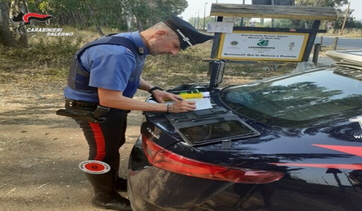 Eboli, Estate sicura denunce e sanzioni Carabinieri (1)