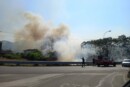 SS 88 Salernitano incendio