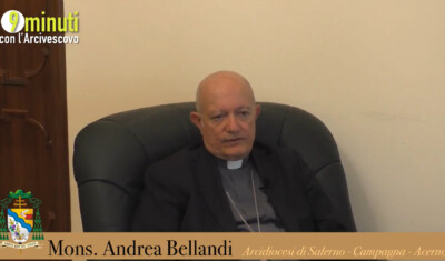 9 minuti con l’Arcivescovo Monsignor Bellandi salerno