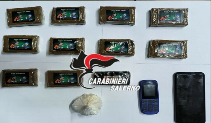 Battipaglia carabinieri droga (1)