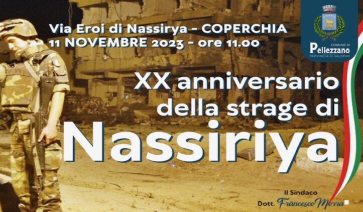 Pellezzano celebra il 20° anniversario della strage di Nassiriya