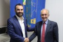 il sindaco di Amalfi daniele milano con il presidente carlo marino (1)