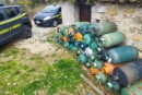 GdF Salerno, commercio illegale di gpl sequestrate oltre 80 bombole cilento (1)