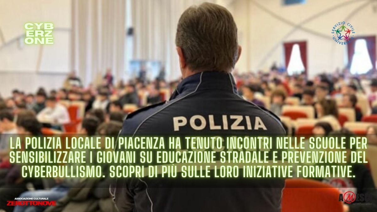 Polizia Locale in Cattedra: Educazione Stradale e Prevenzione del Cyberbullismo