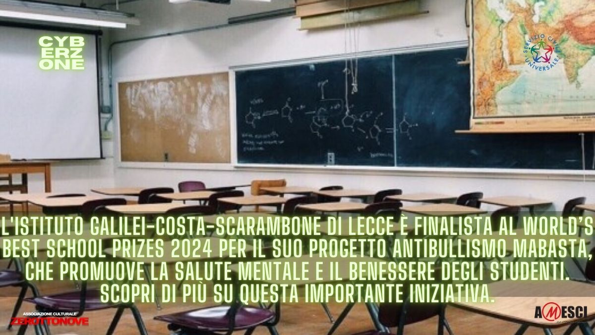 L’Istituto Galilei Costa Scarambone di Lecce Tra i Finalisti del World’s Best School Prizes 2024