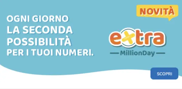 Estrazione Million Day delle ore 20:30 di oggi, 2 Gennaio 2025: i numeri vincenti