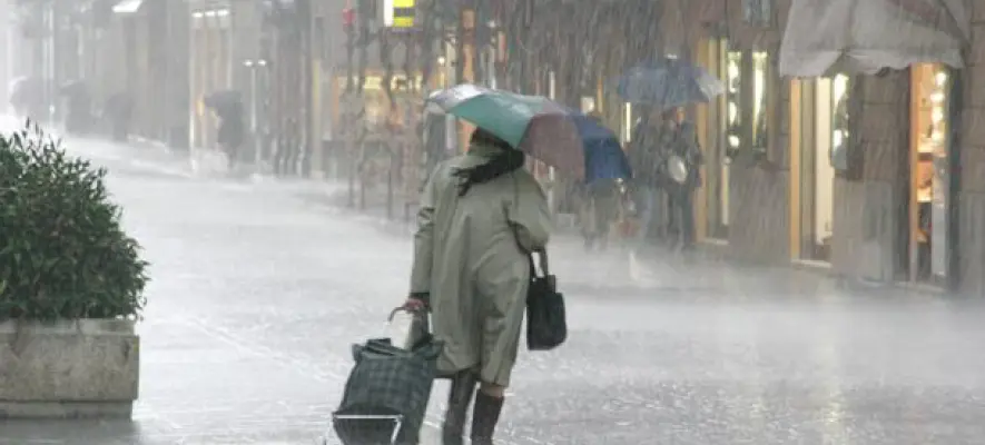 campania prorogata l8217allerta meteo domani livello giallo su tutto il territorio