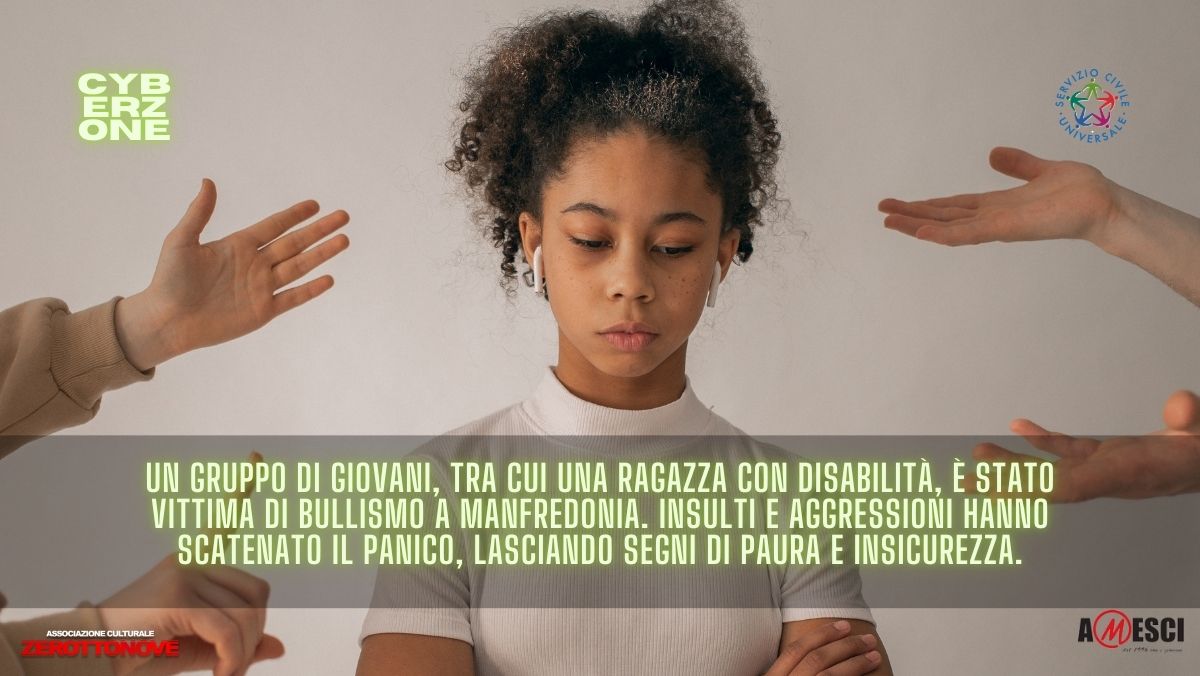 Aggressione e paura a Manfredonia: vittime di bullismo, coinvolta anche una giovane con disabilità