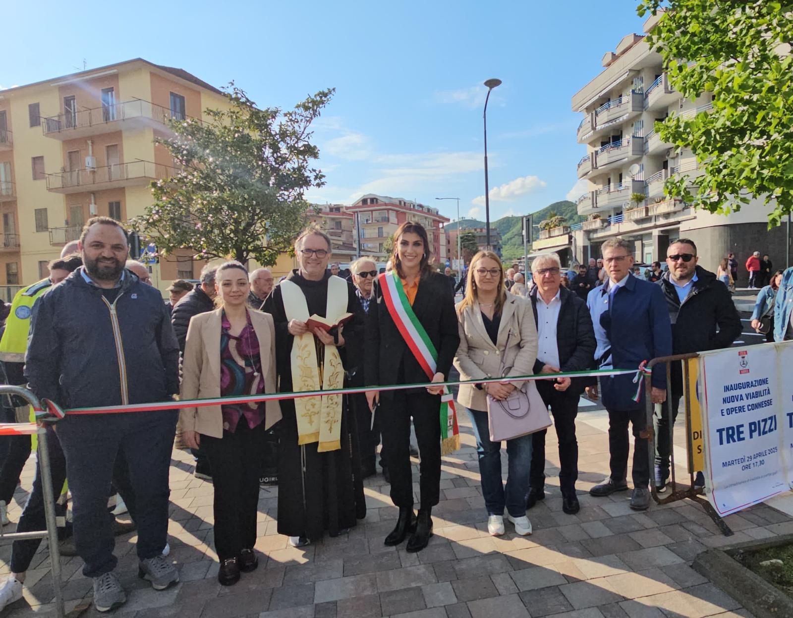 inaugurata nuova viabilità tre