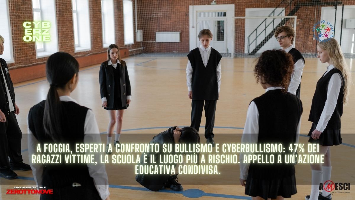 bullismo e cyberbullismo allarme tra i giovani a foggia esperti a confronto per costruire consapevolezza e prevenzione