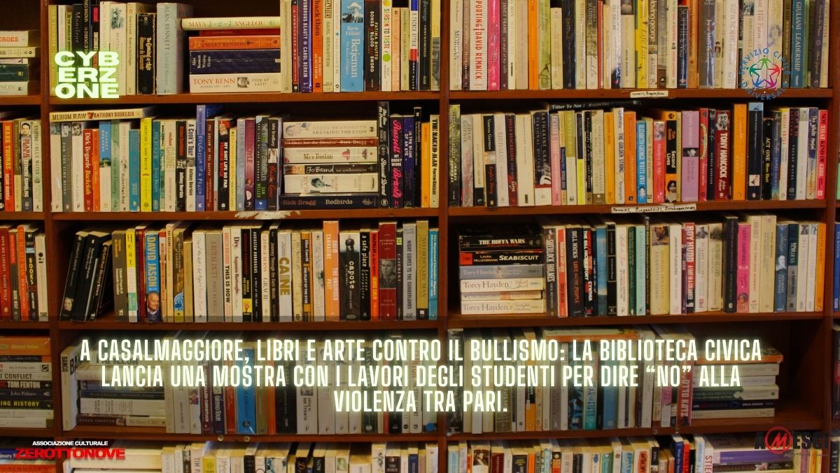 Casalmaggiore, libri e arte contro il bullismo: la Biblioteca Civica lancia un messaggio di inclusione con “Il bullo nella rete”