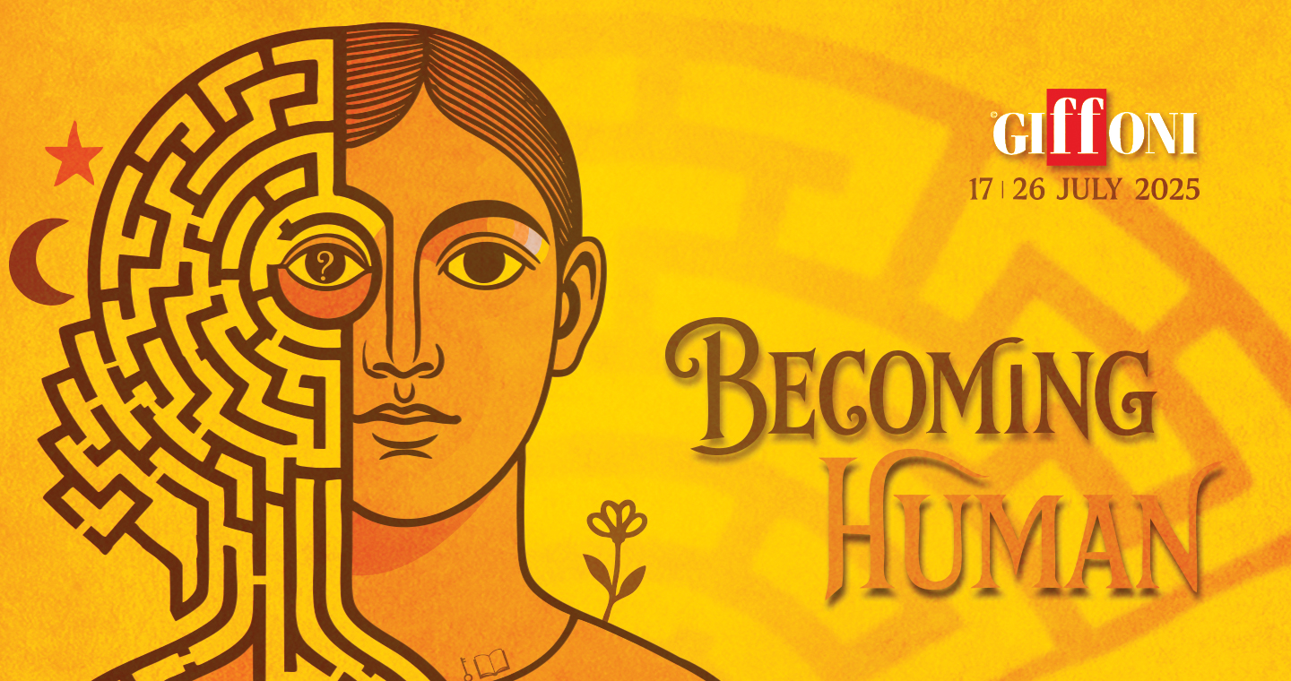 #Giffoni55 svela il manifesto ufficiale: “Becoming Human”, il volto di una generazione in cammino #Giffoni55 svela il manifesto ufficiale: “Becoming Human”, il volto di una generazione in cammino