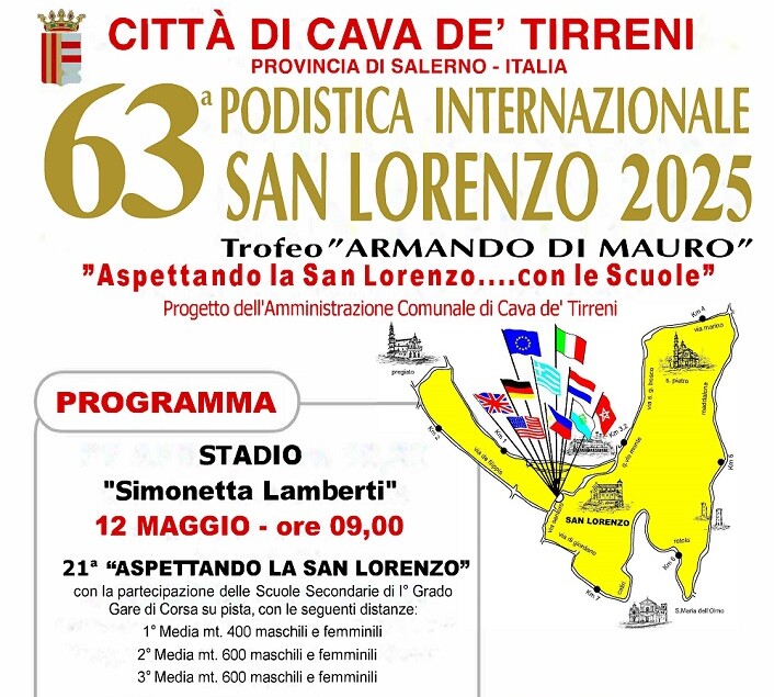 cava de tirreni il 12 maggio aspettando la san lorenzo…con le scuole da Zon.it cava de tirreni il 12 maggio aspettando la san lorenzo…con le scuole