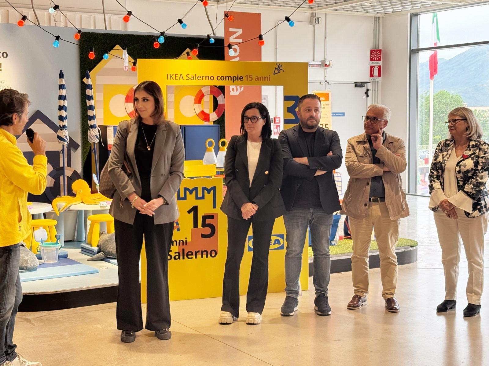 Baronissi festeggia 15 anni di IKEA: comunità e istituzioni insieme per un anniversario speciale Baronissi festeggia 15 anni di IKEA: comunità e istituzioni insieme per un anniversario speciale