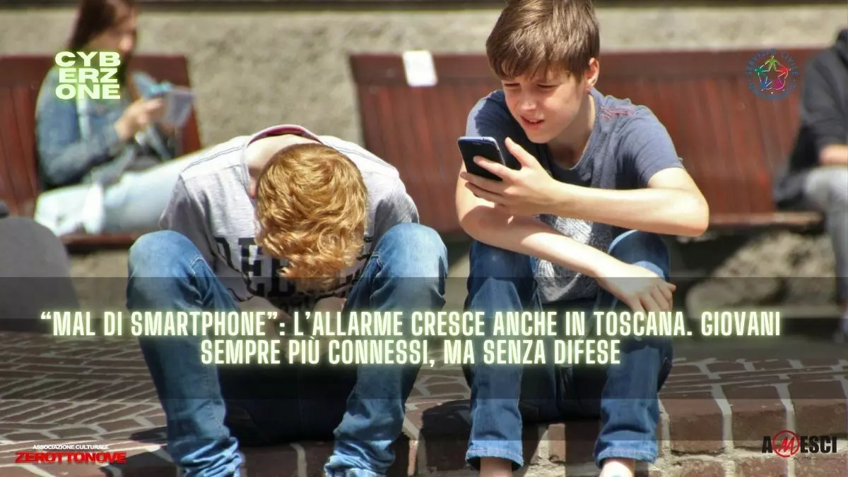 “Mal di smartphone”: l’allarme cresce anche in Toscana. Giovani sempre più connessi, ma senza difese “Mal di smartphone”: l’allarme cresce anche in Toscana. Giovani sempre più connessi, ma senza difese