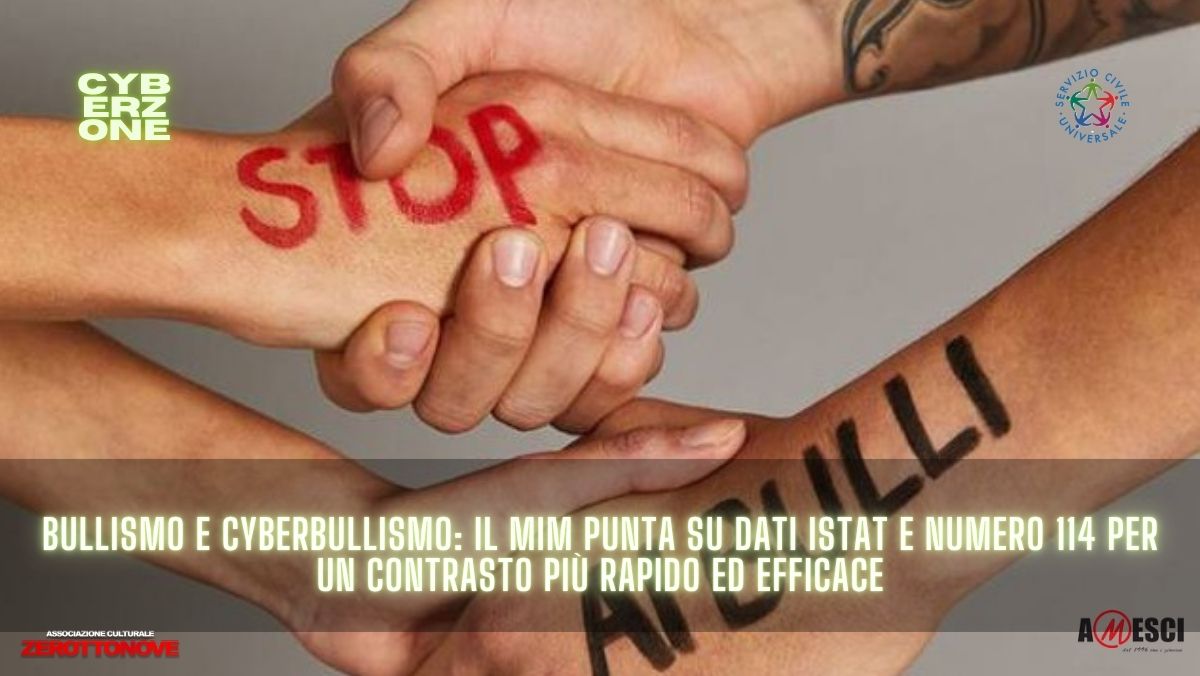 bullismo e cyberbullismo il mim punta su dati istat e numero 114 per un contrasto pi249 rapido ed efficace