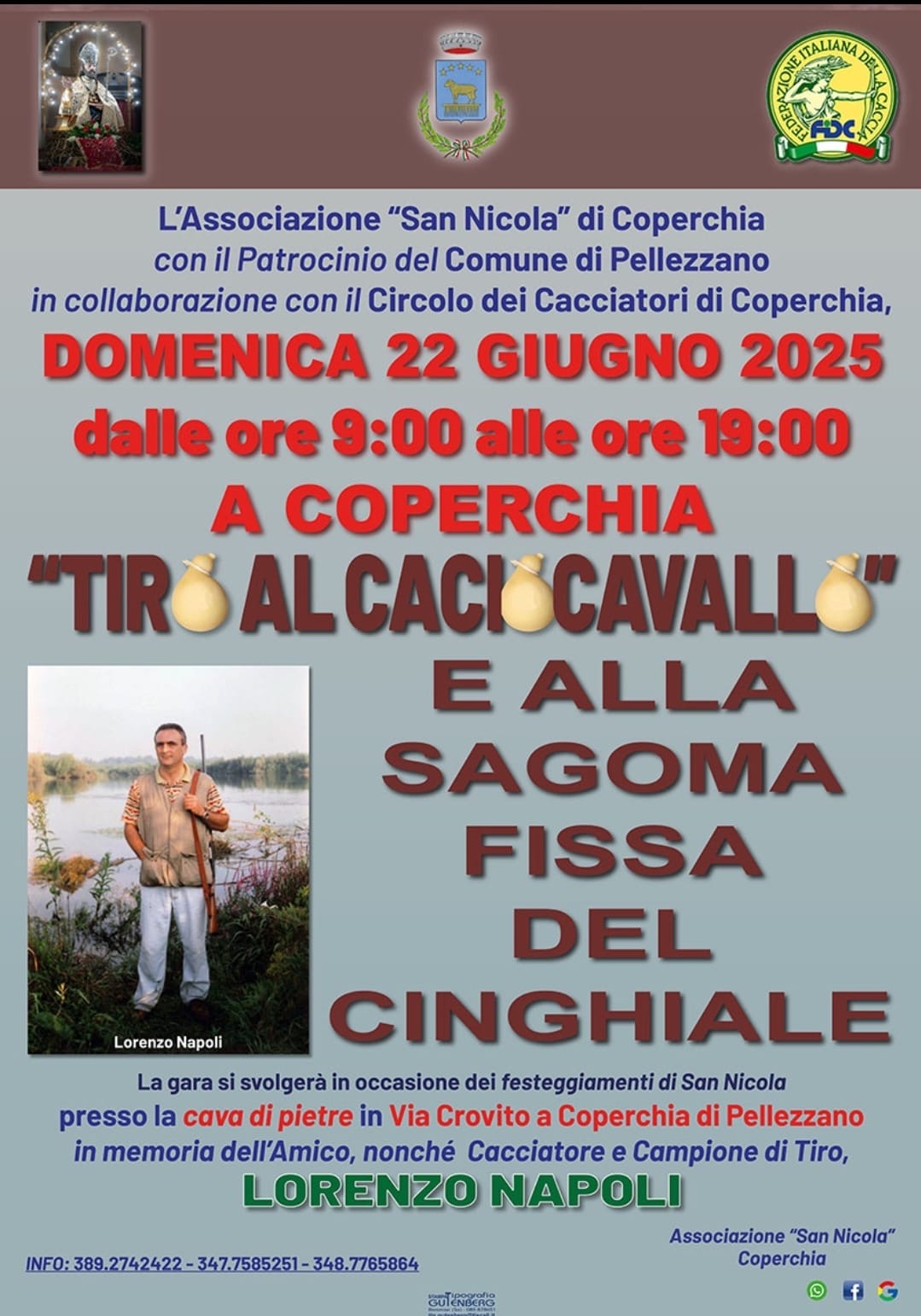 pellezzano tutto pronto a coperchia per il tiro al caciocavallo