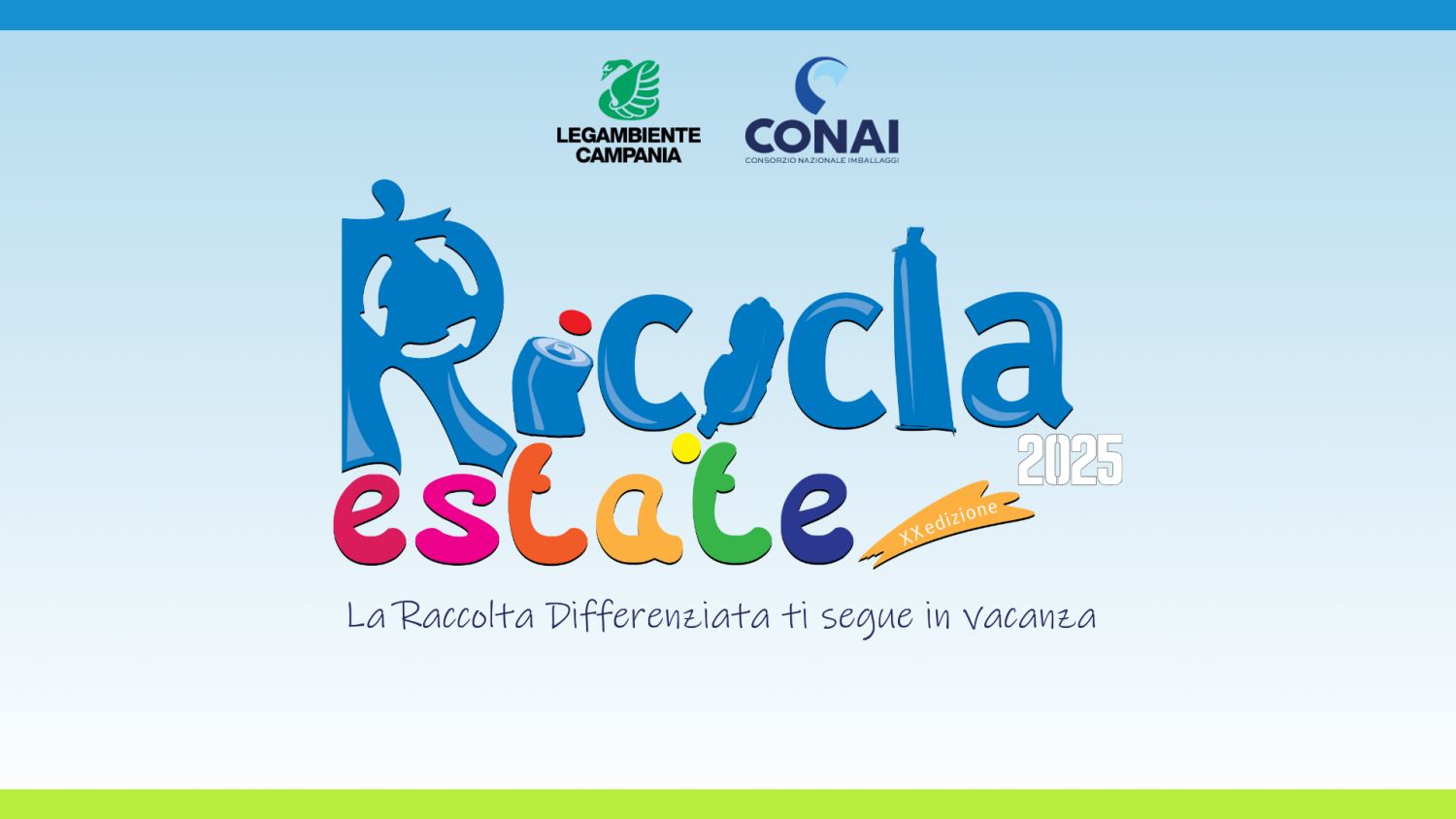 Salerno, Riciclaestate compie 20 anni: la raccolta differenziata ti segue in vacanza