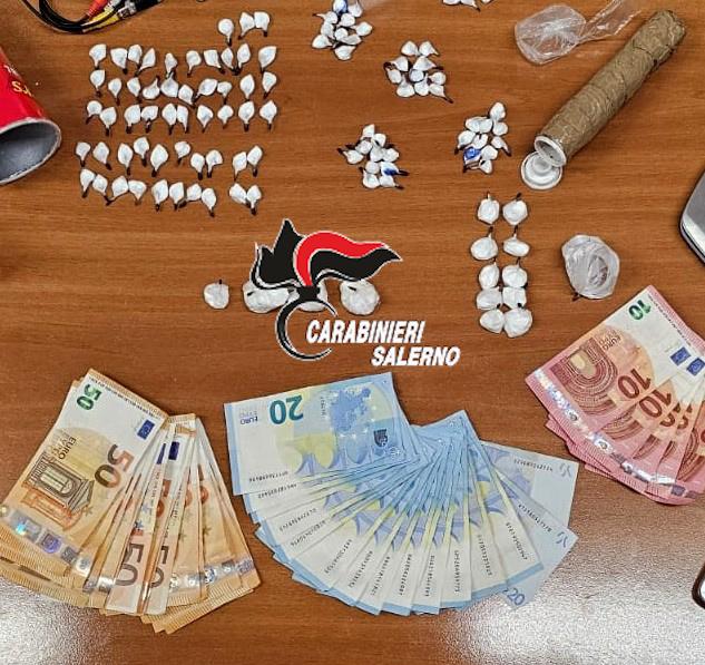 Controlli antidroga Pagani: arrestato 33enne con cocaina
