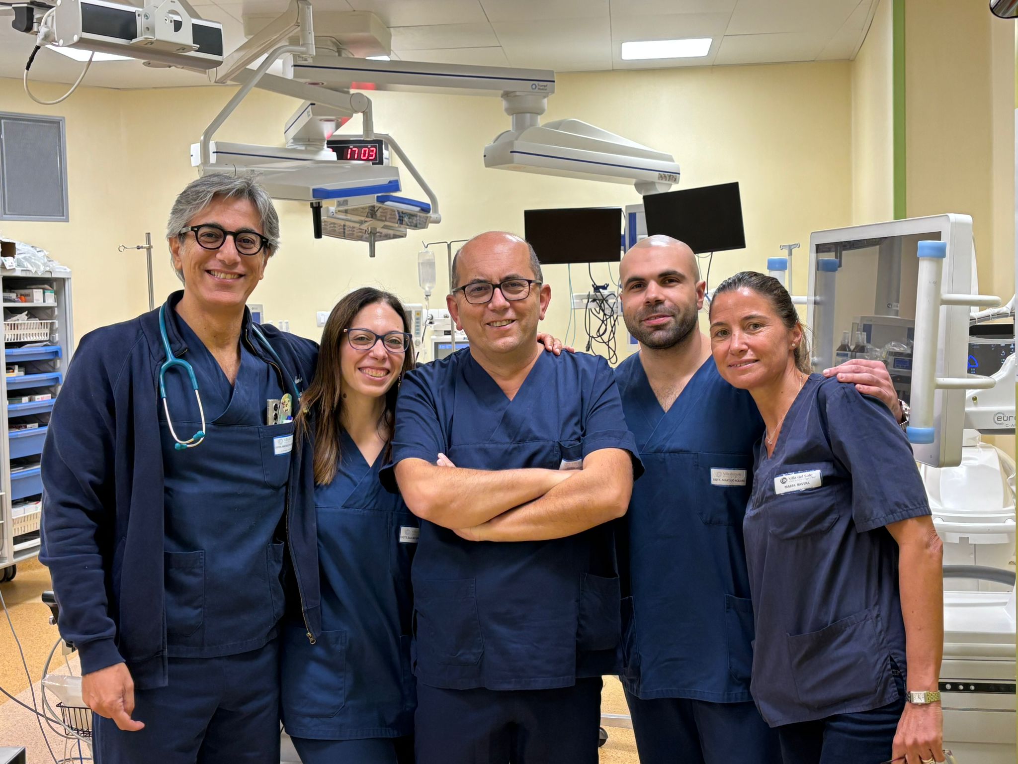 salerno prime procedure di ablazione alla clinica villa del sole