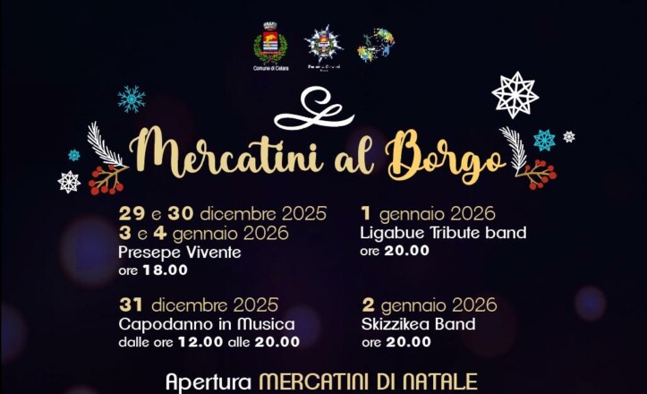 Natale e Capodanno a Cetara: tornano le Notti Azzurre tra mercatini e spettacoli