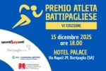 Atleta Battipagliese 2025: premiati 25 protagonisti dello sport