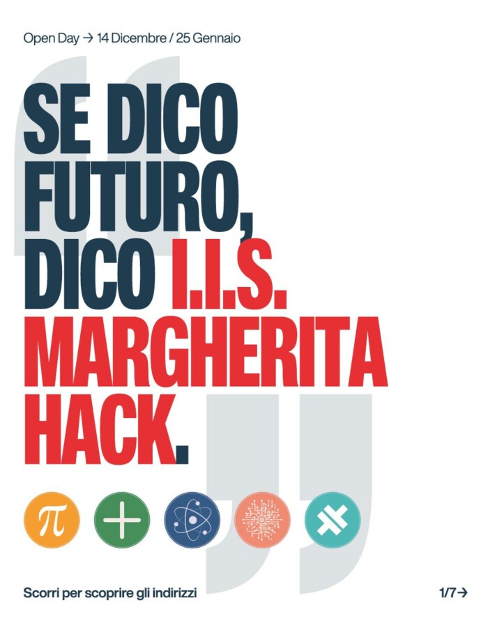 Open Day IIS Margherita Hack Baronissi: date e attività