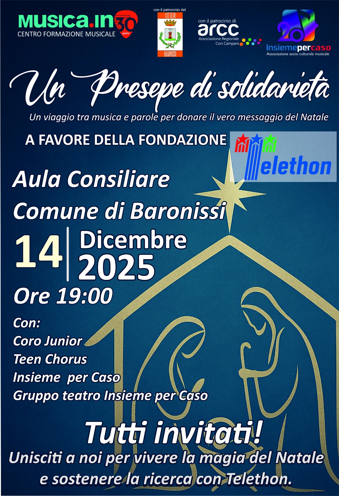Un Presepe di Solidarietà: tradizione, musica e impegno sociale Un Presepe di Solidarietà: tradizione, musica e impegno sociale