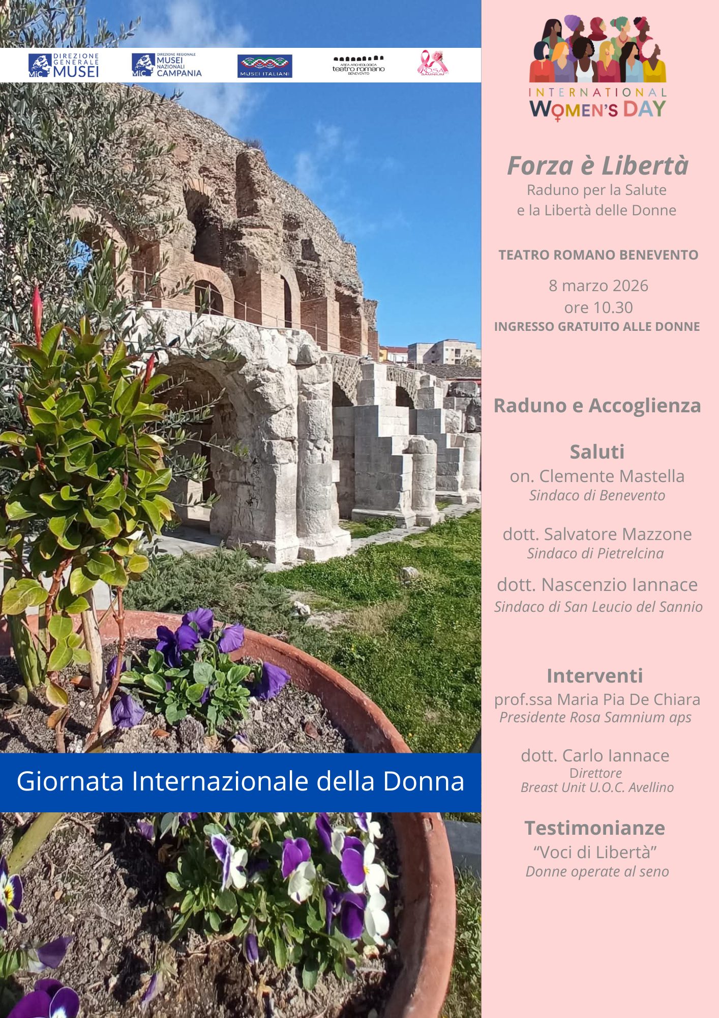 forza 232 libert224 l82178 marzo al teatro romano di benevento da Zon.it forza 232 libert224 l82178 marzo al teatro romano di benevento