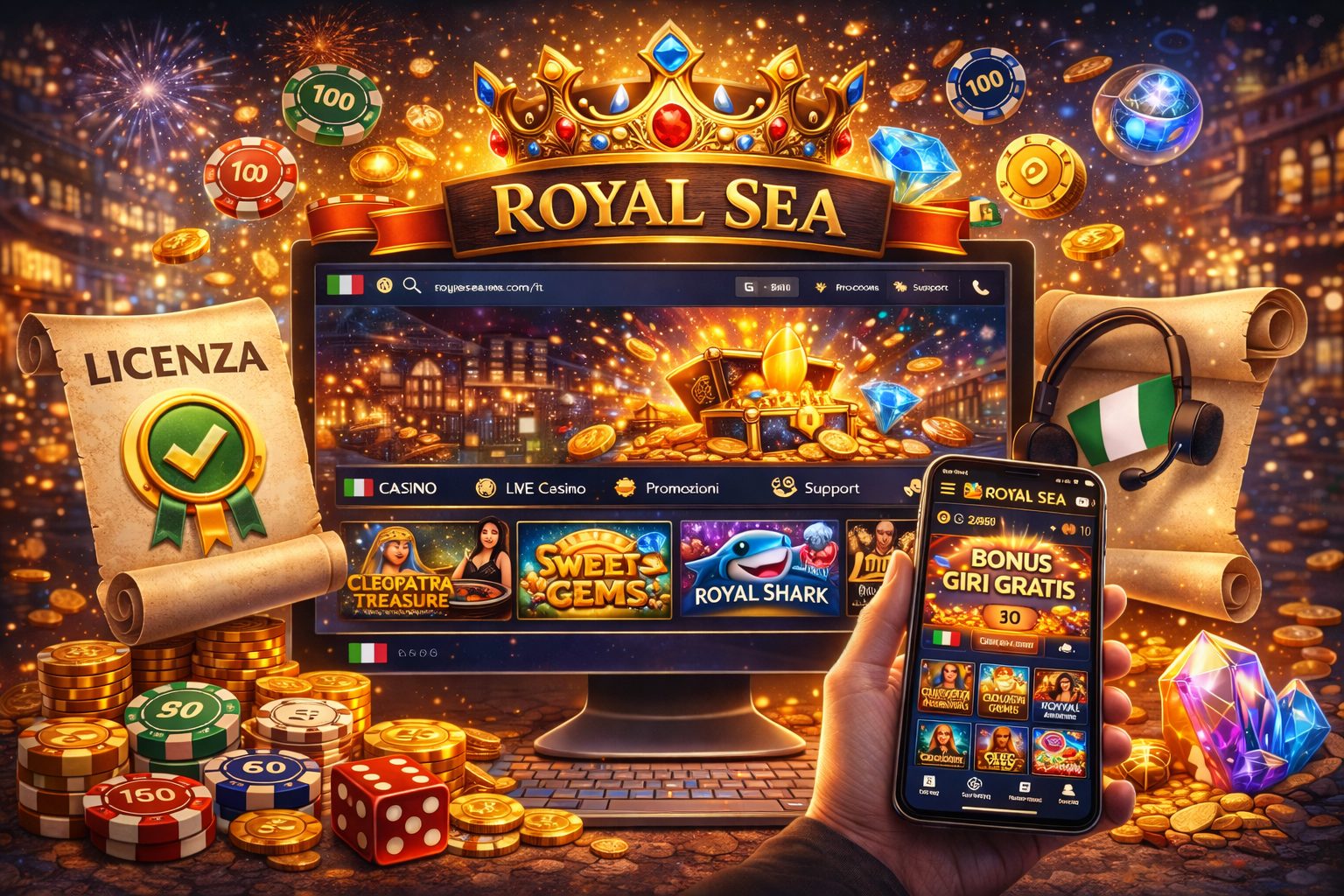 Come la piattaforma Royal Sea riflette lo sviluppo dei casinò online in Europa