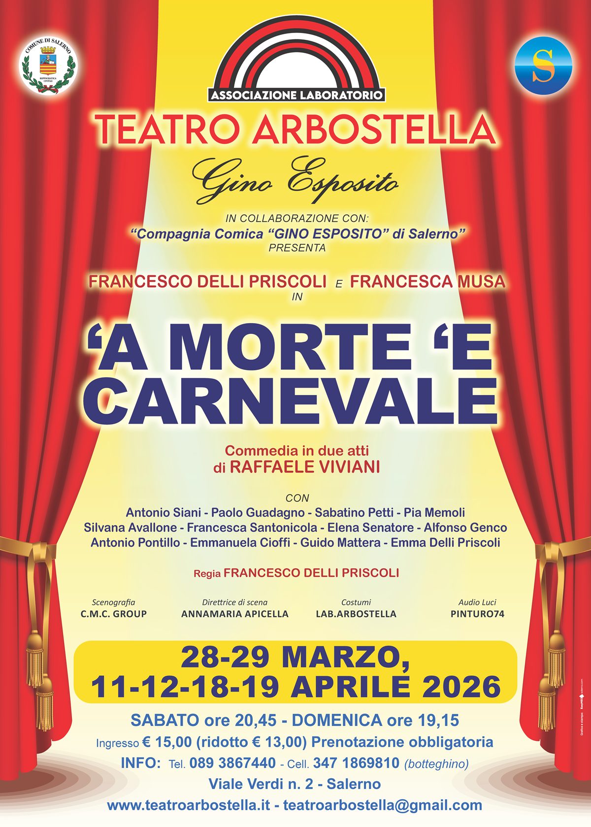 teatro arbostella dopo la pausa pasquale ancora in scena il capolavoro di viviani a morte 8217e carnevale da Zon.it teatro arbostella dopo la pausa pasquale ancora in scena il capolavoro di viviani a morte 8217e carnevale