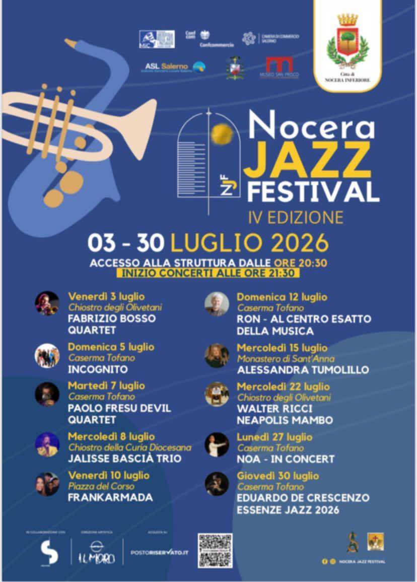 nocera inferiore la caserma tofano si apre alla citt224 accordo con la soprintendenza e debutto con il nocera jazz festival 2026 da Zon.it nocera inferiore la caserma tofano si apre alla citt224 accordo con la soprintendenza e debutto con il nocera jazz festival 2026