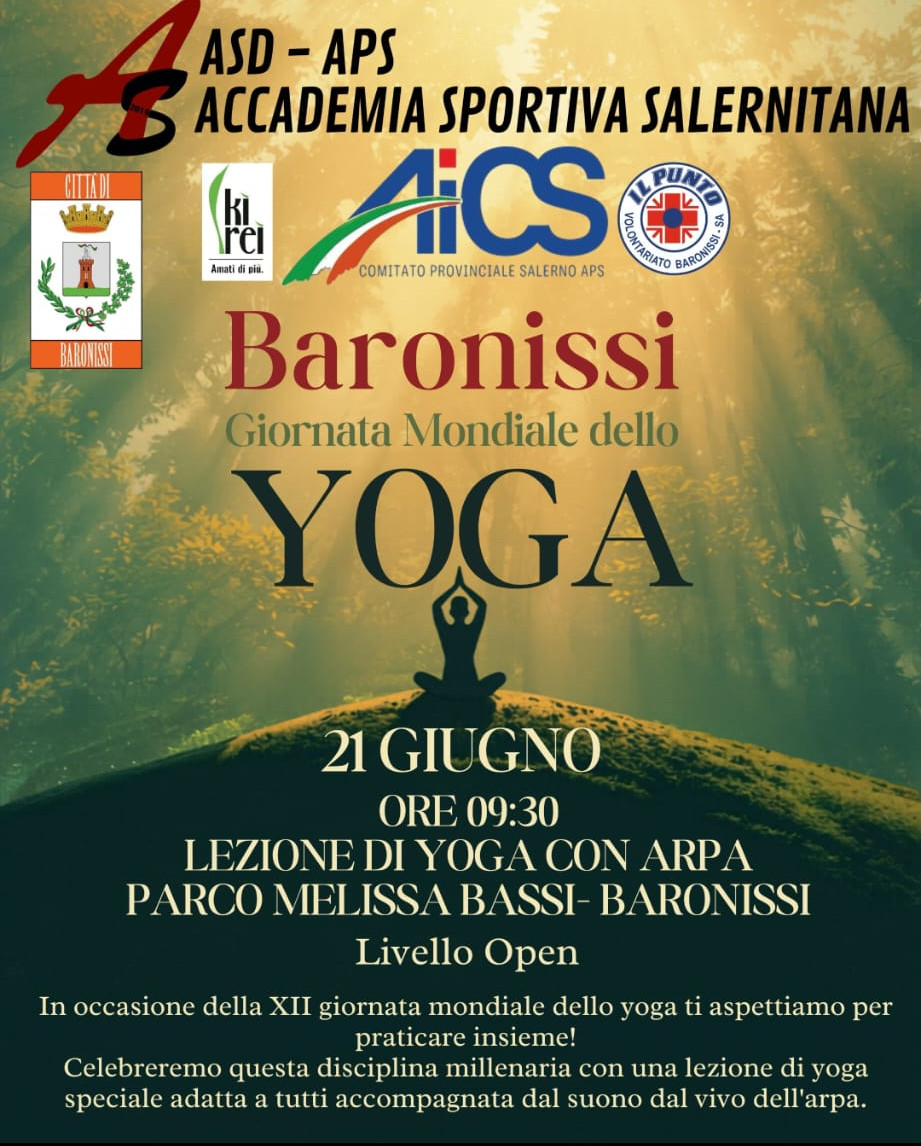 baronissi celebra la giornata mondiale dello yoga al parco melissa bassi da Zon.it baronissi celebra la giornata mondiale dello yoga al parco melissa bassi