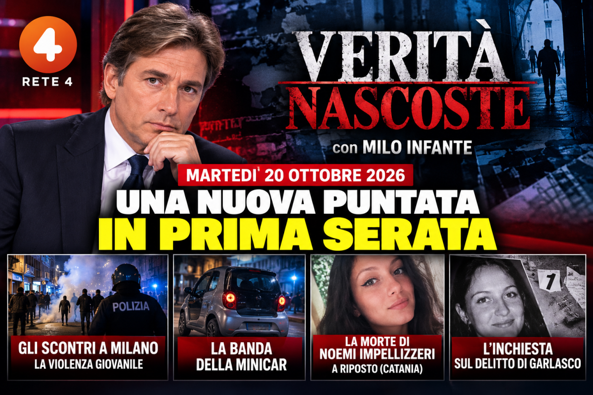 verit224 nascoste anticipazioni del 20 ottobre 2026 da milano a garlasco i quattro casi di milo infante da Zon.it verit224 nascoste anticipazioni del 20 ottobre 2026 da milano a garlasco i quattro casi di milo infante